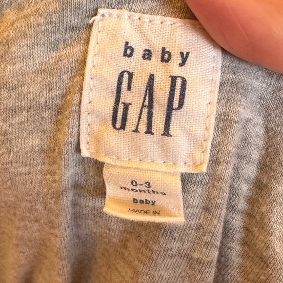 Baby Gap Denim Quilted Bear Snowsuit size 0-3 months - Picture 9 of 9